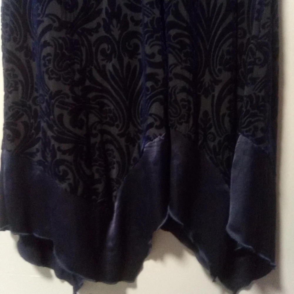 LUXOLOGY ladies blue hi-low dress. Size 14W.  NWT - Picture 9 of 11